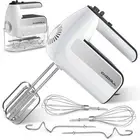 5-Speed Hand Mixer, 800W Handheld Mixer with Turbo for Baking & Cooking, Kitc...