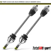 2x CV Axle Assembly for Can-Am Maverick Max 1000R 4X4 Rear Left Driver & Right