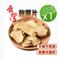 在飛比找PChome24h購物優惠-【蔘大王】台灣乾薑片（300gX1）無咖啡因 促進新陳代謝 