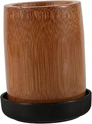OFFIGAM Wooden Dice Cup Dice Shaker with Base for Table Games Indoor Entertainment and Parties Reliable Materials Simple Design for Game Nights