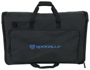 Rockville Padded LCD TV Screen Monitor Travel Gig Bag Fits 1 or 2 AOC C27G2Z