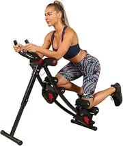 Ab Machine Multi-Functional Exercise Equipment for Home Gym, Height Adjustable Abs Workout Equipment