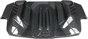 Carbon Fiber Car Engine Hood Cover Panel Guard Plate Protector Compatible for BMW F10 M5 F06 F12 F13 M6 2012 2013 2014 2015 2016