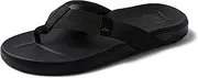 [REEF] Men's Cushion Phantom Flip-Flop, White/Charcoal, 10