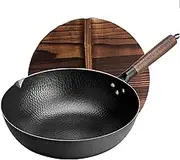 Soup Pot Iron Wok Frying Pan Non Stick Pan Uncoated Cast Iron Pan Non Stick Pan Frying Pan Household Kitchen Ware Pan