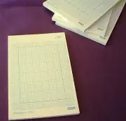 Grid Paper (pack of 100) for 30-stitch Pattern Punch Card Knitting machine