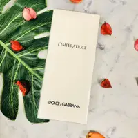 在飛比找蝦皮購物優惠-D&G Dolce&Gabbana 3號卓絕情倫 (皇后) 