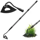 Garden Hoe, 56" Hollow Hoe Garden Tool with Long Handle and Sturdy Blade for ...