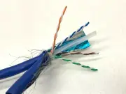(10ft) CAT6 SFTP Braid Shielded & Foiled with Unshielded Pairs 23AWG LAN Cable