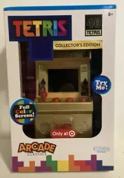 Arcade Classics Gold TETRIS 40 Collector’s Edition Handheld Target SAME DAY SHIP