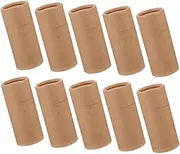 WRITWAA 10pcs Cardboard Tube Essential Oil Bottle Packaging Box Cylinder for Tea Leaves Incense Sticks and Delicate Products Secure and Elegant Storage