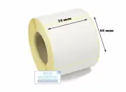 70mm x 65mm, 500 per roll, Direct Thermal Labels for Zebra, Sato, Citizen +more
