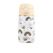 Oasis Double Wall Insulated Kids Drink Bottle 400mL Busy Bees