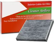 87139-YZZ20 CABIN AIR FILTER For SUBARU 2011-2019 Outback H6 3.6L Carbon (for: Subaru)