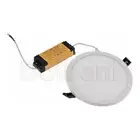 12W 3000k White Modern Slim Design Thin Bezel Ceiling Round Panel Down Light CE