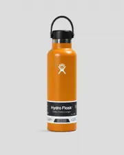 [Hydro Flask] Hydro Flask 21Oz Standard Mouth Drink Bottle in Fossil Grey One Size