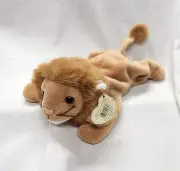 Roary the Lion TY Beanie Baby with Tag 1996, Retired