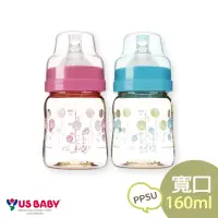 在飛比找momo購物網優惠-【US BABY 優生】真母感PPSU奶瓶(寬口徑160ml