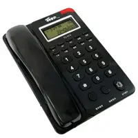 在飛比找蝦皮商城優惠-【羅蜜歐】類商務型 來電顯示有線電話TC-915 黑