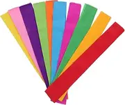 NOLITOY Flower Wrapping Tissue Paper 10 Shades Crepe Craft Present Wrapping Paper Tissue 10pcs Pack