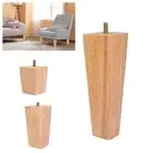 Square Furniture Legs Solid Wood Sofa Legs Adjustable Furniture Feets Table