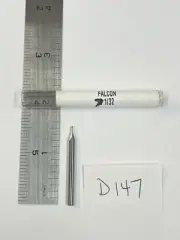 1 NEW FALCON 1/32" DIAMETER CARBIDE ENDMILL 2FL BALL 1-1/2" OAL 5/64" LOC (D147)
