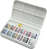 Windsor & Newton Cotman Hafupan 12 colors with Suihitsu