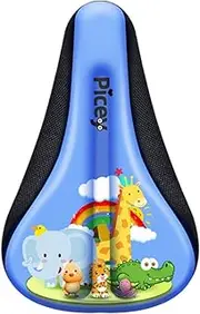 [Tadill] Kids Bike Seat Cushion Cover Protector,Soft Anti Slip Bicycle Saddle,Padded Memory Foam Comfortable Child Bike Seat Cover