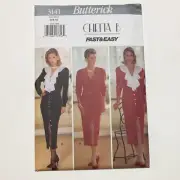 Dress b3141 UNCUT Sewing Pattern Size 6-10 Vintage Butterick Chetta B