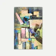 Vivacious & Free Series - Original Oil Paint On Canvas - Style D
