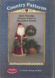 Country Patterns-48" Saint Nicholas Vacuum Cover or Decorative Accent