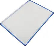 Tofficu Wall File Folders Organizer, Hanging File Pouch File Holder Transparent File Bag Document Folder Holder Double Hooks File Organizer A4 B