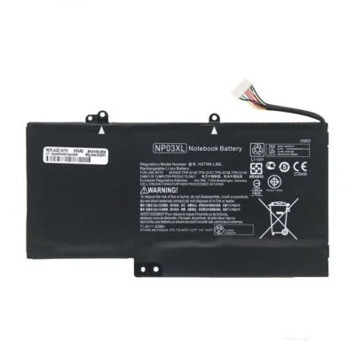 Battery NP03XL For HP Envy X360 15-U 15T-U Pavilion X360 13-A Series HSTNN-LB6L
