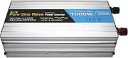 1000W Car Power Inverter 12v to 240v Pure sine Wave Elinz AUS Plug USB Charging Port AC Outlet for Mobile Phones Cellphones Laptops Tablets Charger Boat Caravan Ute SUV Truck Bus Camper 2 Yr Warranty