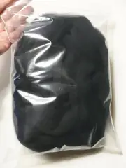 HR080-100-FS MOREZMORE BLACK 100g 100% Merino Wool Roving for Needle Felting