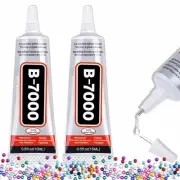 B-7000 Craft Glue for Jewelry Making - 15ml/0.5oz (2 Pack) - Multi-Function B...