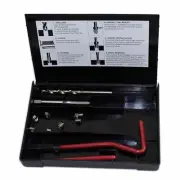 3/16" x 32 BSF Thread Tap Repair Cutter Kit Helicoil Damaged Threads 14pc Kit