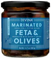 Divina Marinated Feta Olives 12.7 oz (Pack of 6)