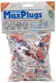 Oxford SNR37 Ear Plugs, orange for Men One Size
