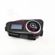 Bluetooth Motorcycle Helmet Intercom Interphone Headset LCD Display Waterproof