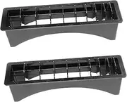 DEARMAMY 2Pcs Comb Storage Box Stylish Hair Styling Positioning Comb Organizer Durable and Practical Design for Easy Access to Hair Combs for Barbers and Home Use