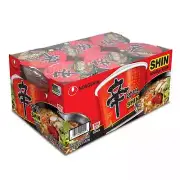Nongshim Shin Ramyun Spicy Beef Ramen Noodle Soup 4.02 oz., 12 ct.