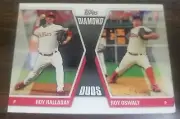 2011 TOPPS DIAMOND DUOS SET (COMPLETE 30-CARD SET) POSEY, HALLADAY, CHAPMAN