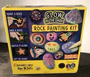 New Sealed Creativity for Kids Glow in the Dark Rock Painting Kit #6232000