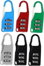 CRILSTYLEO 3- Luggage Padlocks Suitcase Combination Locks Travel Luggage Locks Anti-Theft