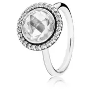 Authentic PANDORA Brilliant Legacy Statement Ring 190904CZ Size 60 EU/9 US