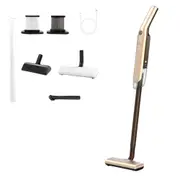 Handheld Vacuum Cleaner Combination Vacuum Cleaner Cordless Bagless Stick Handstick-Gold