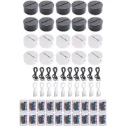 20Pcs 3D Night LED Light Lamp Base 16 Colors LED Light Display Base7431