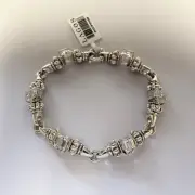 LAGOS Glacier Classic White Topaz Bracelet in Sterling Silver Large L