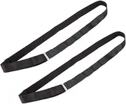 [VALICLUD] 2pcs Adjustable Crease Shirt Belts for Men and Women Non Slip Straps with Strong Locking Clip Comfortable Stretch for Travel and Daily Wear